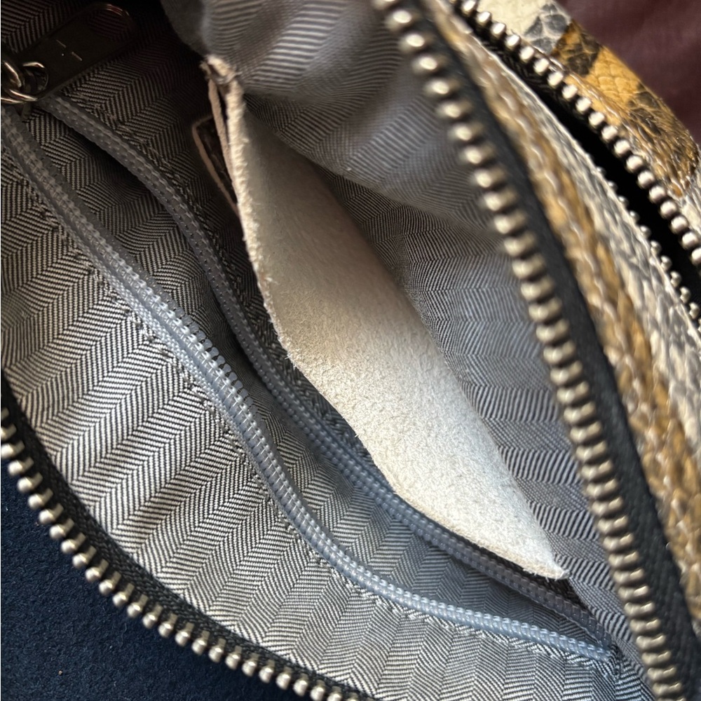 Daniella Lehavi (Made in Israel) Snakeskin Crossbody Bag, VGUC. - Picture 15 of 15